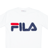 FILA Womens T-Shirt White XS