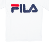 FILA Womens T-Shirt White XS