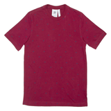 ADIDAS Mens T-Shirt Maroon S