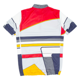 SANTINI Mens T-Shirt Grey 1/4 Zip XL