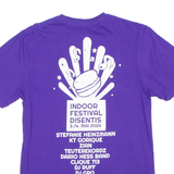 GILDAN Mens T-Shirt Purple S