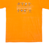 Play All Day Party All Night Mens T-Shirt Orange S