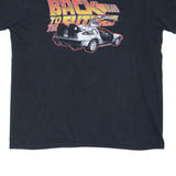 Back To The Future Mens T-Shirt Black XL