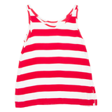 Womens Vest Red Sleeveless S