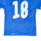 PUMA Italy Mens Football Shirt Jersey Blue USA V-Neck M