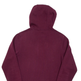 ADIDAS Mens Maroon Hoodie S