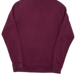 ADIDAS Mens Maroon Hoodie S