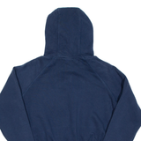 ELLESSE Cropped Womens Blue Hoodie UK 14