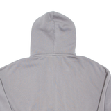 PUMA Cropped Womens Grey Hoodie Full Zip M