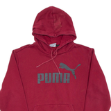 PUMA Womens Maroon Hoodie S