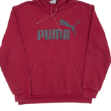 PUMA Womens Maroon Hoodie S