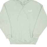 ADIDAS Womens Green Hoodie UK 8
