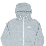 NIKE Mens Grey Hoodie Full Zip S