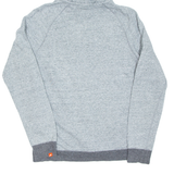 NIKE Mens Grey Hoodie Full Zip S
