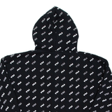 FILA Cropped Womens Black Hoodie M