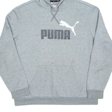 PUMA Mens Grey Hoodie L