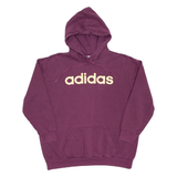 ADIDAS Womens Purple Hoodie M