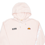 ELLESSE Cropped Womens Pink Hoodie UK 14