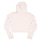ELLESSE Cropped Womens Pink Hoodie UK 14