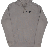 NIKE Mens Beige Hoodie S