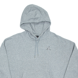 AIR JORDAN Loose Fit Womens Grey Hoodie M