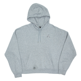 AIR JORDAN Loose Fit Womens Grey Hoodie M