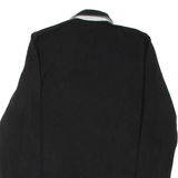 LACOSTE Mens Polo Shirt Black Long Sleeve L