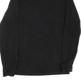 LACOSTE Mens Polo Shirt Black Long Sleeve L