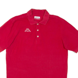 KAPPA Mens Polo Shirt Red L