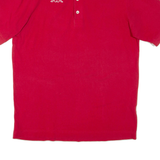 KAPPA Mens Polo Shirt Red L