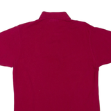 LACOSTE Mens Polo Shirt Maroon M