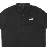 PUMA Mens Polo Shirt Black 2XL