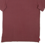 NIKE Mens Polo Shirt Maroon M