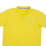 U.S. POLO ASSN Mens Polo Shirt Yellow XL