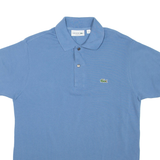 LACOSTE Mens Polo Shirt Blue S