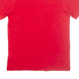 ADIDAS Mens T-Shirt Red S