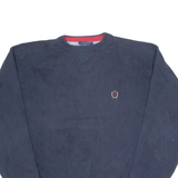 TOMMY HILFIGER Mens Jumper Black Tight Knit XL