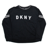 DKNY Womens Sweatshirt Black M