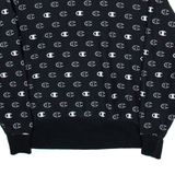 CHAMPION REVERSE WEAVE Mens Sweatshirt Black XL