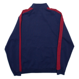 PUMA Full Zip Mens Sweatshirt Blue High Neck XL