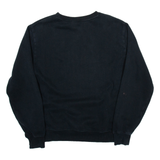 ELLESSE Womens Sweatshirt Black UK 10