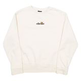 ELLESSE Womens Sweatshirt Cream UK 14