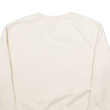 ELLESSE Womens Sweatshirt Cream UK 14