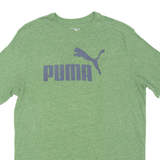 PUMA Mens T-Shirt Green M