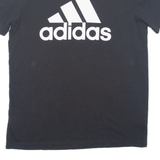 ADIDAS Mens T-Shirt Black S