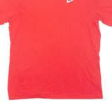 NIKE Dri-fit Womens T-Shirt Red L