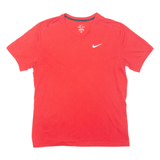 NIKE Dri-fit Womens T-Shirt Red L