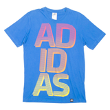ADIDAS Mens T-Shirt Blue M