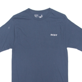 DKNY Mens T-Shirt Blue S