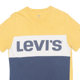 LEVI'S Mens T-Shirt Yellow S